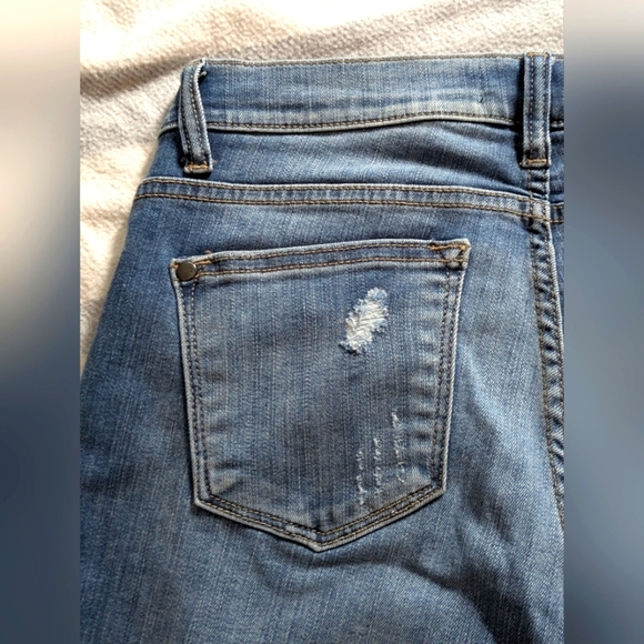 Judy Blue Women's Boyfriend Jeans in Blue 9 - Picture 10 of 14